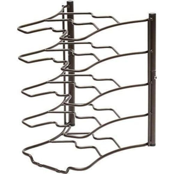 Kitchen Counter and Cabinet Pan Organizer Rack - Picture 2 of 7